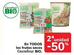 Oferta de Carrefour Bio - En Todos Los Frutos Secos en Carrefour Market