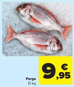 Oferta de Pargo por 9,95€ en Carrefour Market