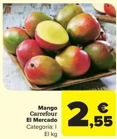 Oferta de Carrefour - Mango/ El Mercado por 2,55€ en Carrefour Market