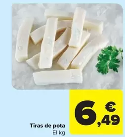 Oferta de Tiras De Pota por 6,49€ en Carrefour Market