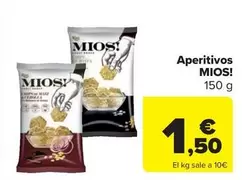 Oferta de Mios! - Aperitivos por 1,5€ en Carrefour Market