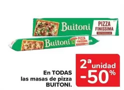 Oferta de Buitoni - En Todas Las Masas De Pizza en Carrefour Market