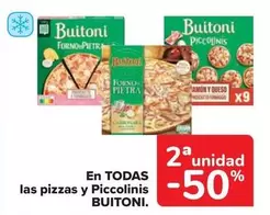 Oferta de Buitoni - En Todas Las Pizzas Y Piccolinis en Carrefour Market