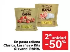 Oferta de Rana - En Pasta Rellena Clasica, Lasañas Y Kits en Carrefour Market