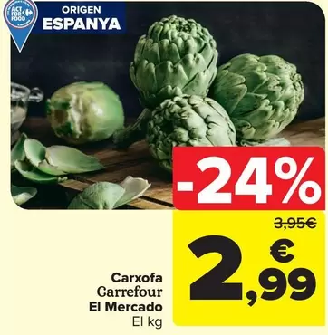 Oferta de Carrefour - El Mercado Alcachofa  por 2,99€ en Carrefour Market