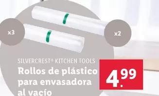 Oferta de Silvercrest Kitchen Tools - Rollos De Plástico Para Envasadora Al Vacío por 4,99€ en Lidl