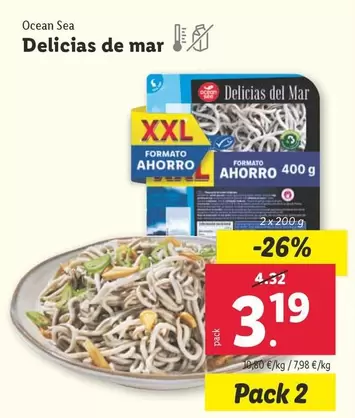 Oferta de Ocean Sea - Delicias De Mar por 3,19€ en Lidl