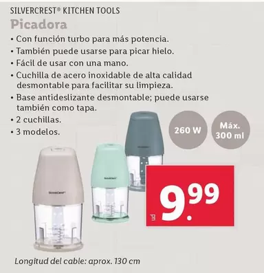 Oferta de SilverCrest - Picadora por 9,99€ en Lidl