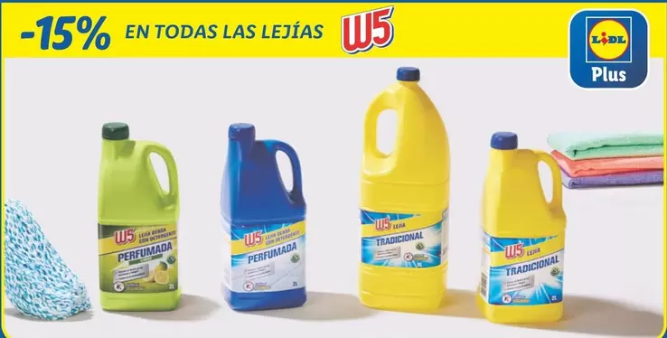 Oferta de W5 - Lejias en Lidl