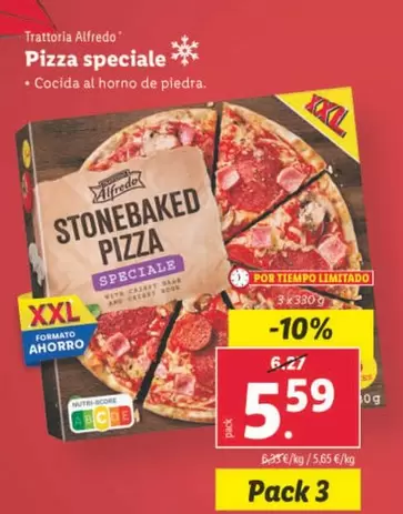 Oferta de Trattoria Alfredo - Pizza Speciale por 5,59€ en Lidl