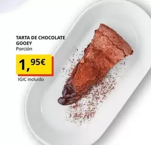 Oferta de Tarta De Chocolate por 1,95€ en IKEA