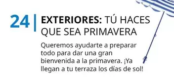 Oferta de Sol - Exteriores: Tu Haces Que Sea Primavera en IKEA