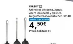 Oferta de Ikea - Utensilios De Cocina por 4,5€ en IKEA