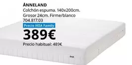 Oferta de Colchón Espuma por 389€ en IKEA