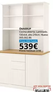 Oferta de Cocina Abierta por 539€ en IKEA