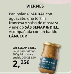 Oferta de Pan - Sás Senap & Dill por 2,25€ en IKEA