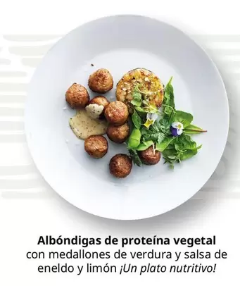 Oferta de Albóndigas De Proteína Vegetal en IKEA