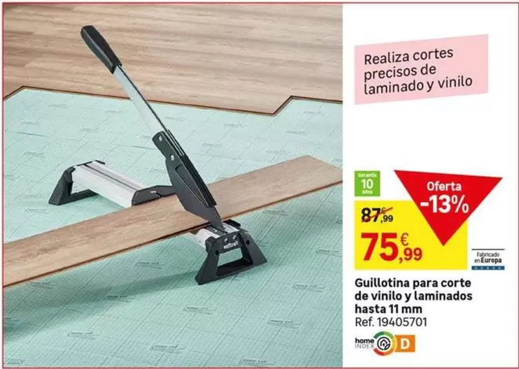 Oferta de Guilloteina Para Corte De Vinilo Y Laminados Hasta 11 Mm por 75,99€ en Leroy Merlin