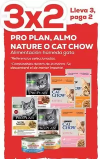 Oferta de Pro Plan/Almo Nature/Cat Chow - Alimentación Húmeda Gato en Kiwoko