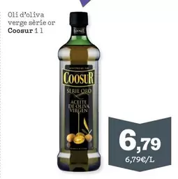 Oferta de Coosur - Oli D'Oliva Verge Serie Or por 6,79€ en Sorli