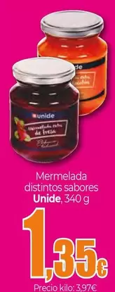 Oferta de Unide - Mermelada por 1,35€ en Unide Market