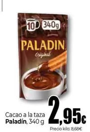 Oferta de Paladín - Cacao A La Taza por 2,95€ en Unide Market