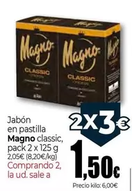 Oferta de Magno - Jabón En Pastilla Classic por 2,05€ en Unide Market