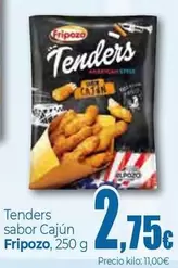 Oferta de Fripozo - Tenders Sabor Cajún por 2,75€ en Unide Supermercados