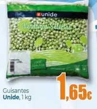 Oferta de Unide - Guisantes por 1,65€ en Unide Supermercados