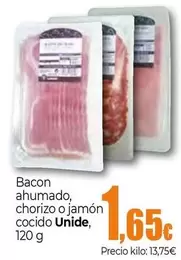 Oferta de Unide - Bacon Ahumado  por 1,65€ en UDACO