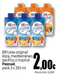 Oferta de Bifrutas - Bifrutas Original Ibiza por 2€ en UDACO