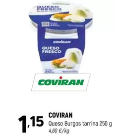 Oferta de Coviran - Queso Burgos Tarrina por 1,15€ en Coviran