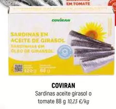 Oferta de Coviran - Sardinas Aceite Girasol O Tomate por 10,23€ en Coviran