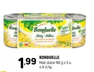 Oferta de Bonduelle - Maiz Dulce por 1,99€ en Coviran