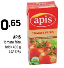 Oferta de Apis - Tomate Frito Brick por 0,65€ en Coviran