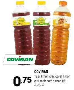 Oferta de Coviran - Te Al Limon Clasico por 0,75€ en Coviran