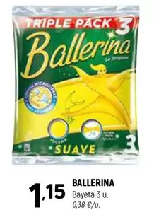 Oferta de Ballerina - Bayeta 3 U. por 1,15€ en Coviran