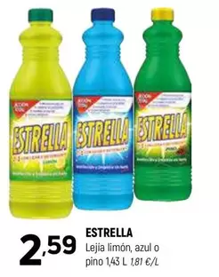 Oferta de Estrella - Lejia Limon por 2,59€ en Coviran