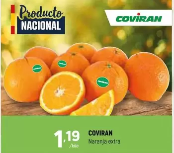 Oferta de Coviran - Naranja Extra por 1,19€ en Coviran