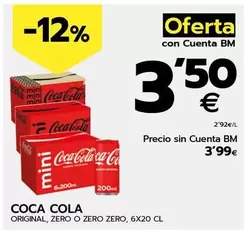 Oferta de Coca-Cola - Original por 3,99€ en BM Supermercados