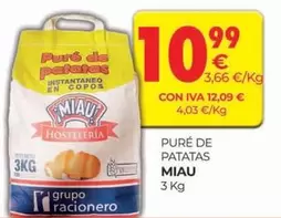 Oferta de Miau - Pure De Patatas por 10,99€ en CashDiplo