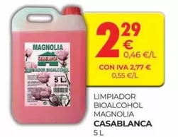 Oferta de Magnolia - Limpiador Bioalcohol por 2,29€ en CashDiplo