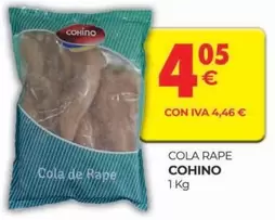 Oferta de Cohino - Cola Rape por 4,05€ en CashDiplo