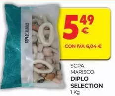 Oferta de Sopa Marisco por 5,49€ en CashDiplo