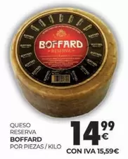 Oferta de Boffard - Queso Reserva por 14,99€ en CashDiplo