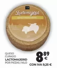 Oferta de Queso Curado por 8,89€ en CashDiplo