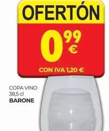 Oferta de Copa Vino por 0,99€ en CashDiplo