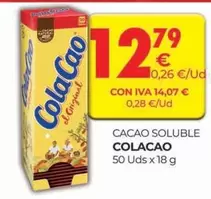 Oferta de Cola Cao - Cacao Soluble por 12,79€ en CashDiplo