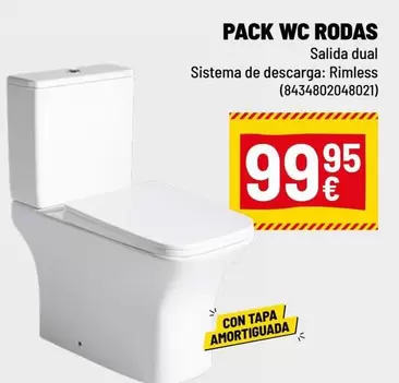 Oferta de Sistema - Pack WC Rodas por 99,95€ en Brico Depôt