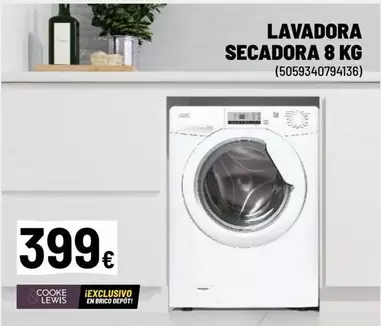 Oferta de Brico - Lavadora Secadora por 399€ en Brico Depôt